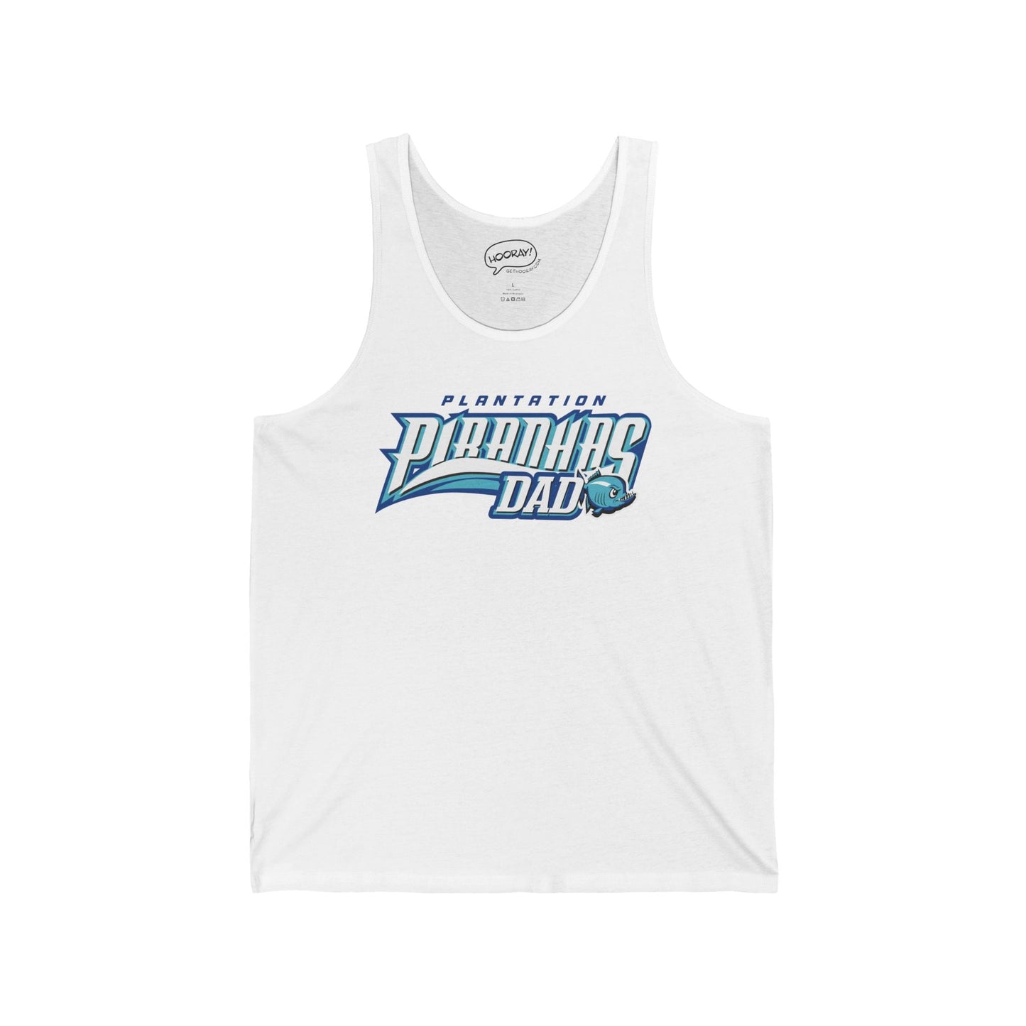 Plantation Piranhas Dad Jersey Tank