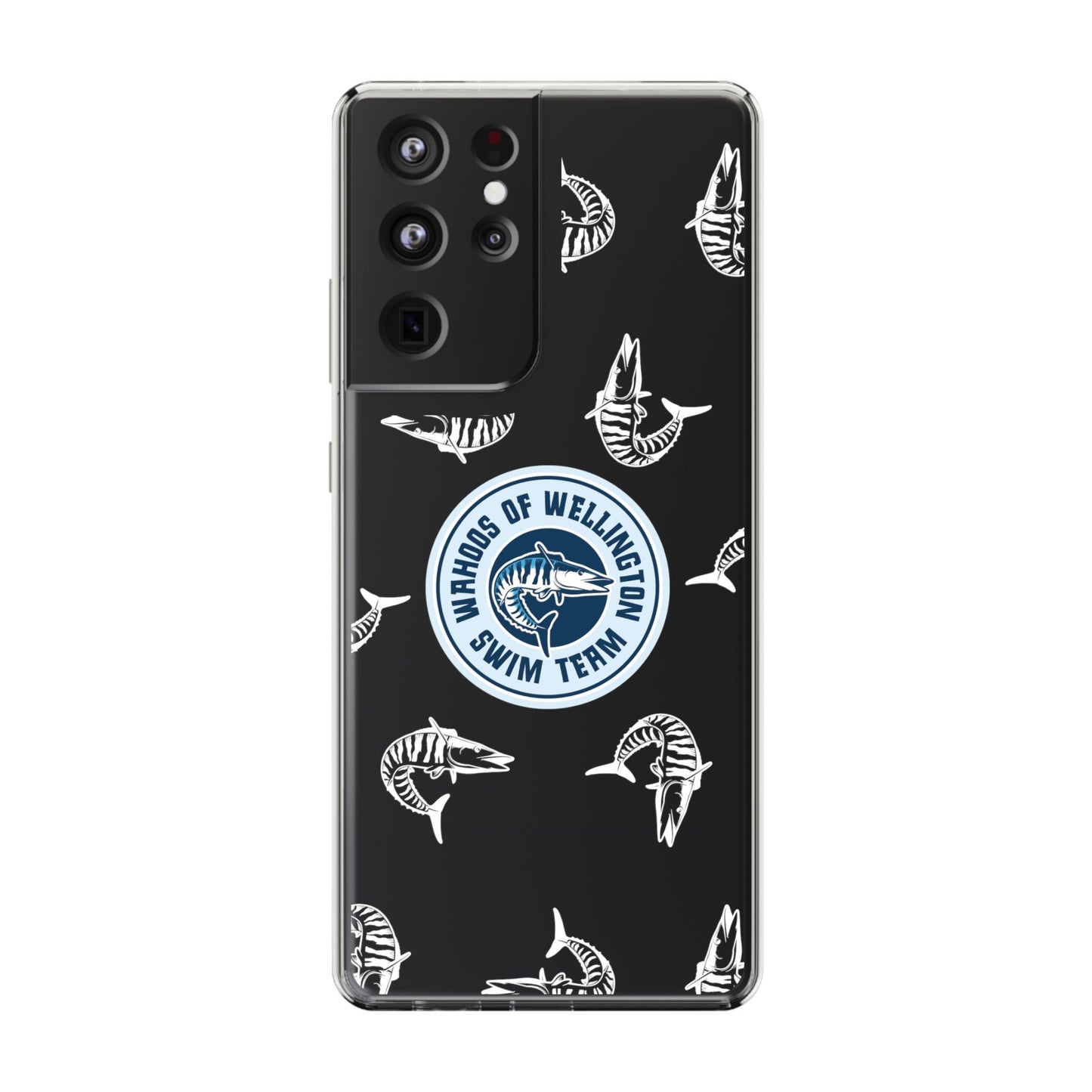 Wahoos Clear Phone Case