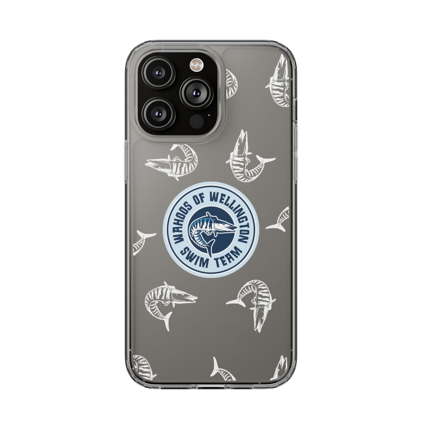 Wahoos Clear Phone Case