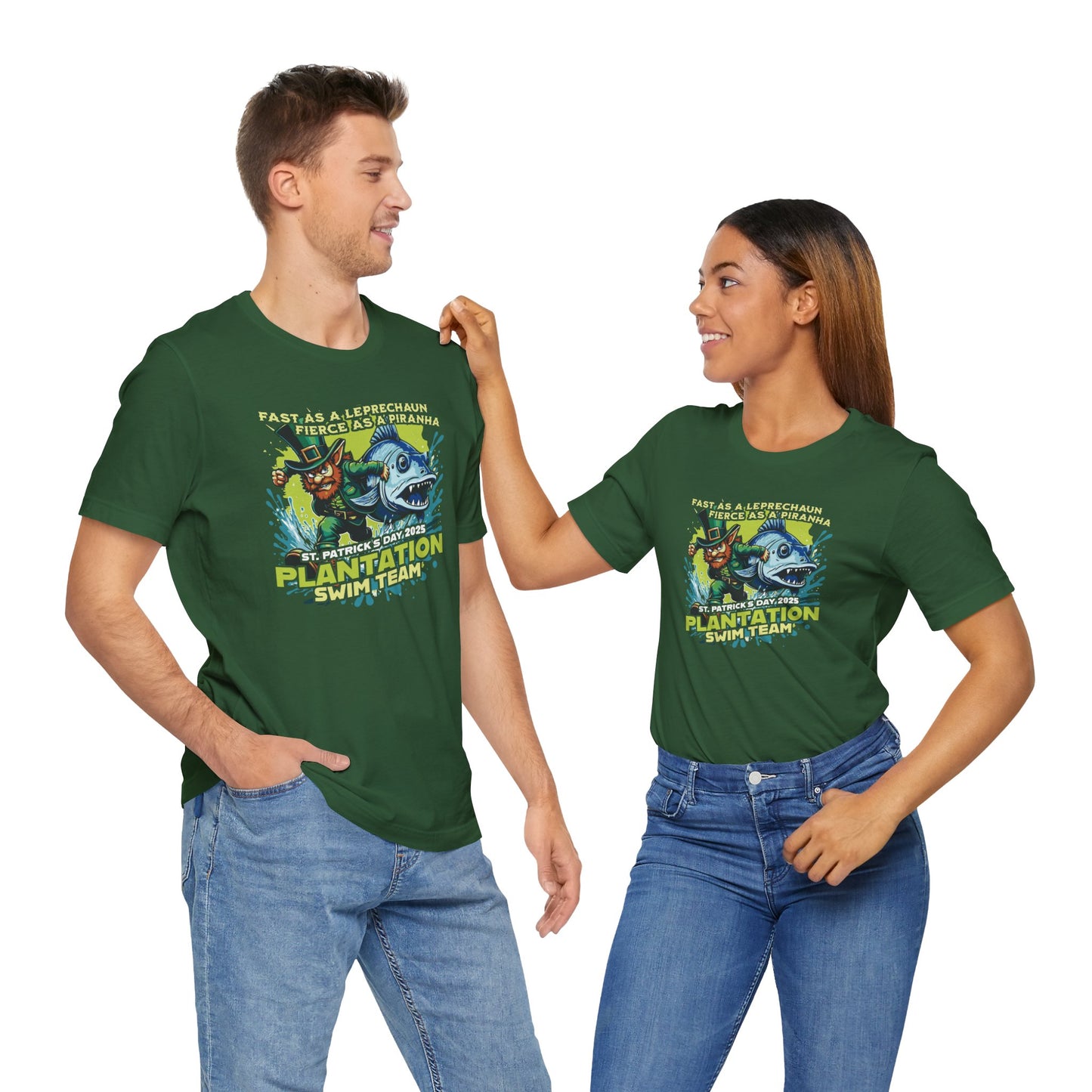 Lucky & Fast – Piranhas St. Patrick’s Day Tee