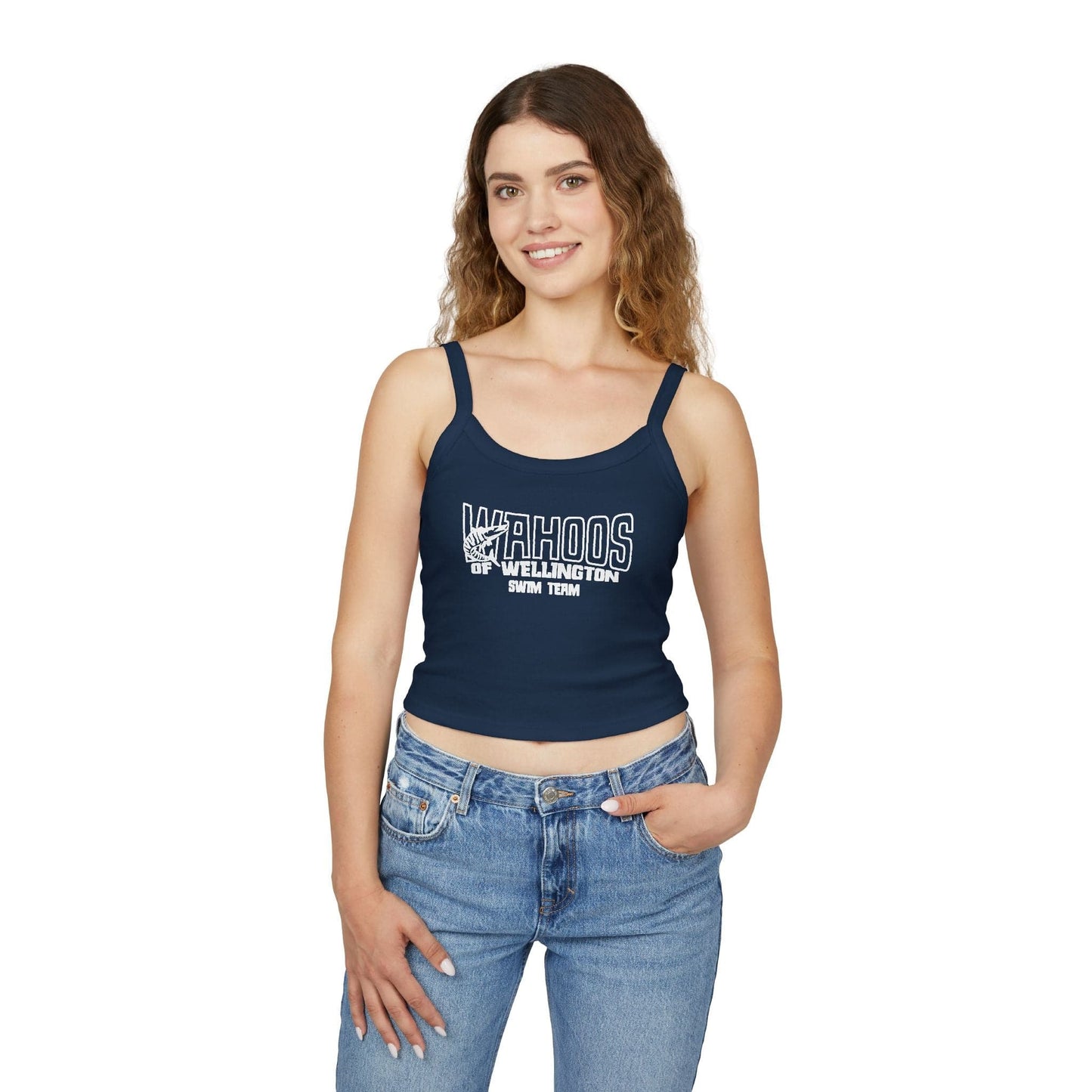 Spaghetti Strap Wahoos Women Tank