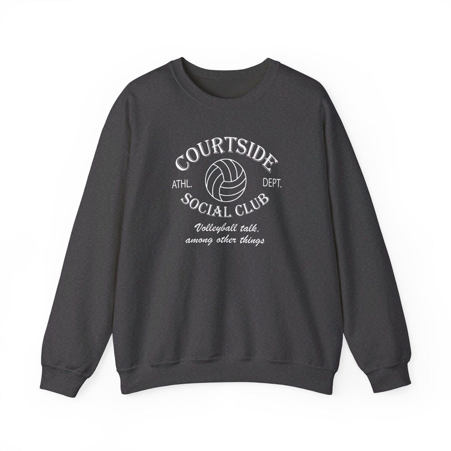 Cozy Courtside Social Club - Girls Volleyball Sweatshirt - Hooray