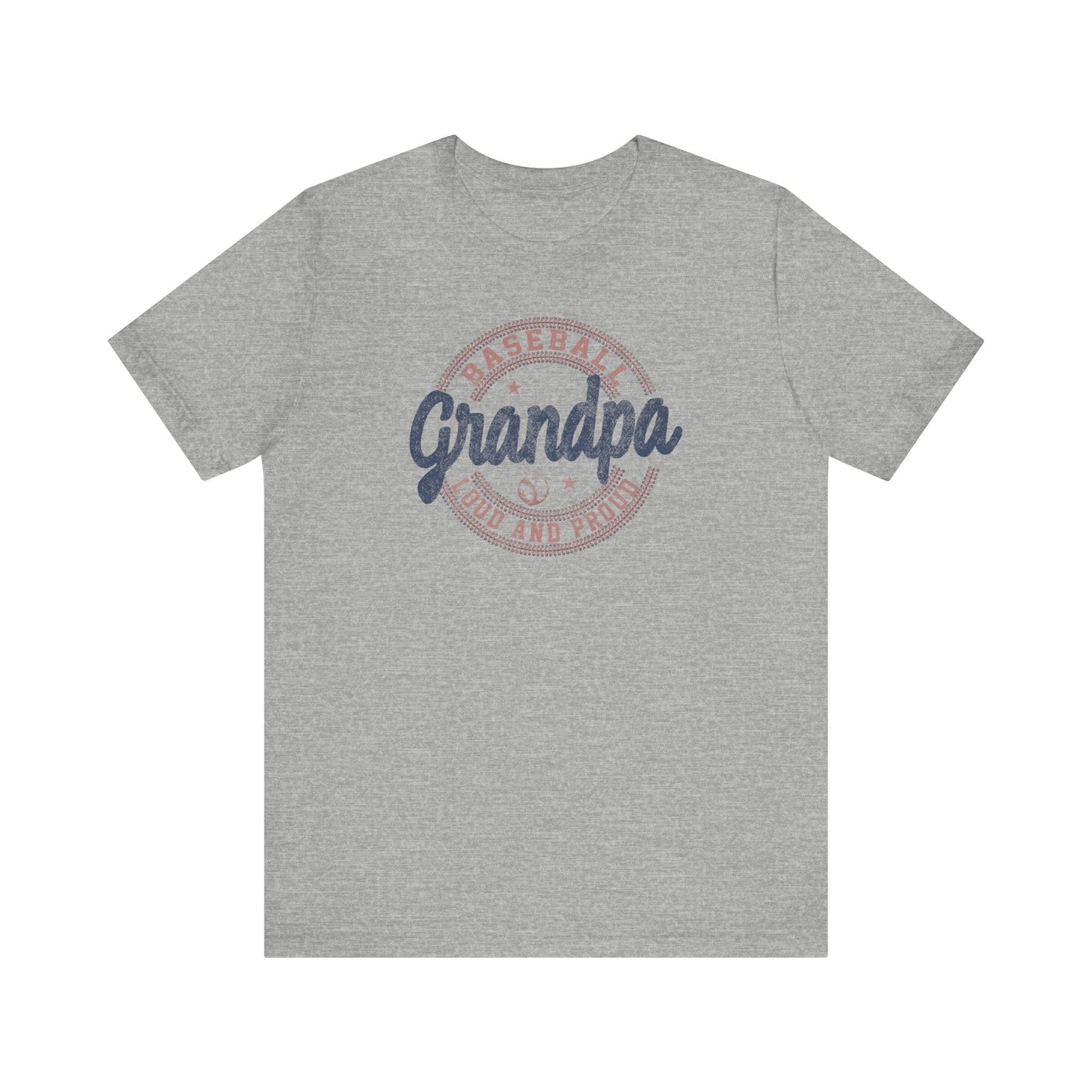 Loud & Proud Baseball Grandpa Tee - Hooray