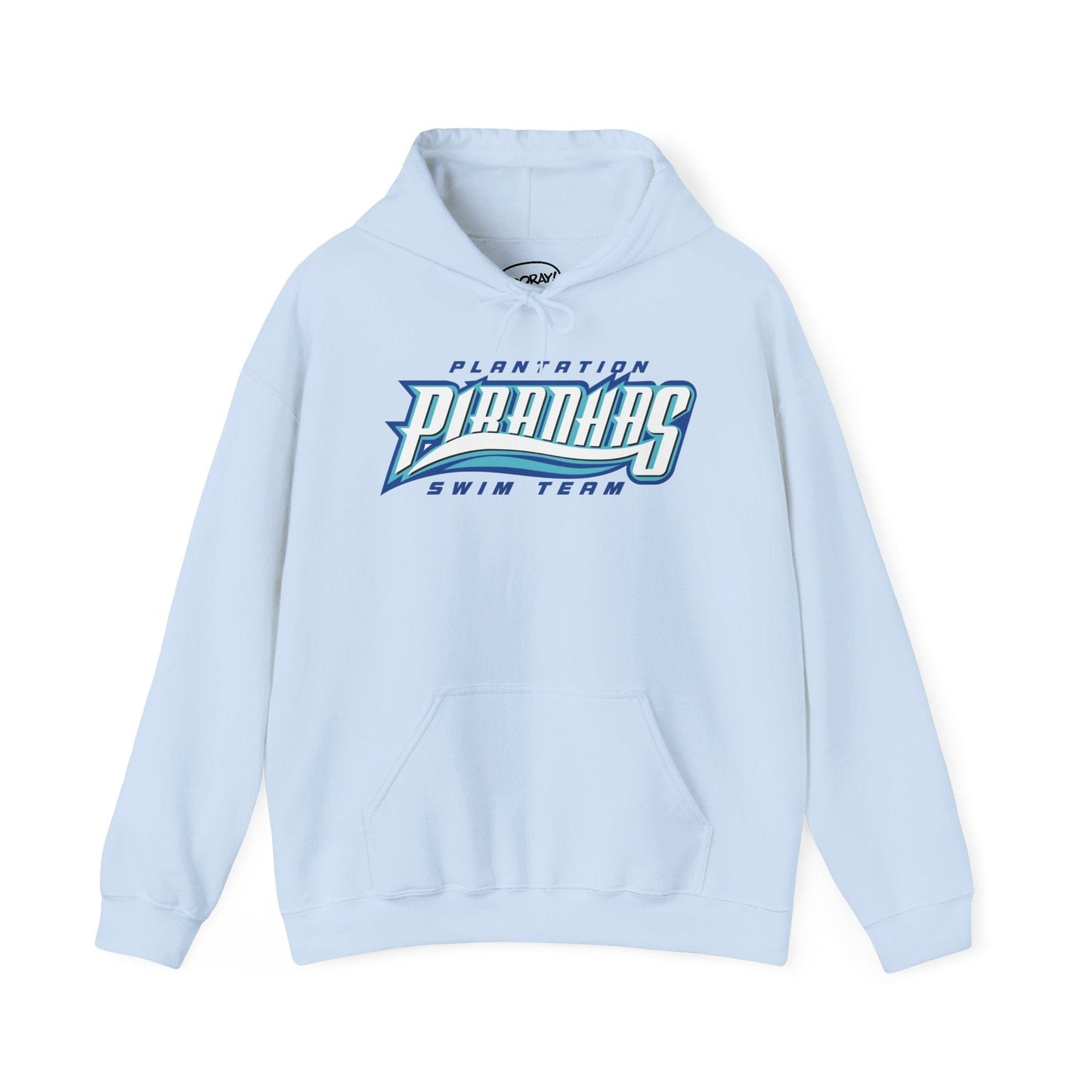 PERSONALIZED - Piranhas Swim Team Hoodie - Hooray