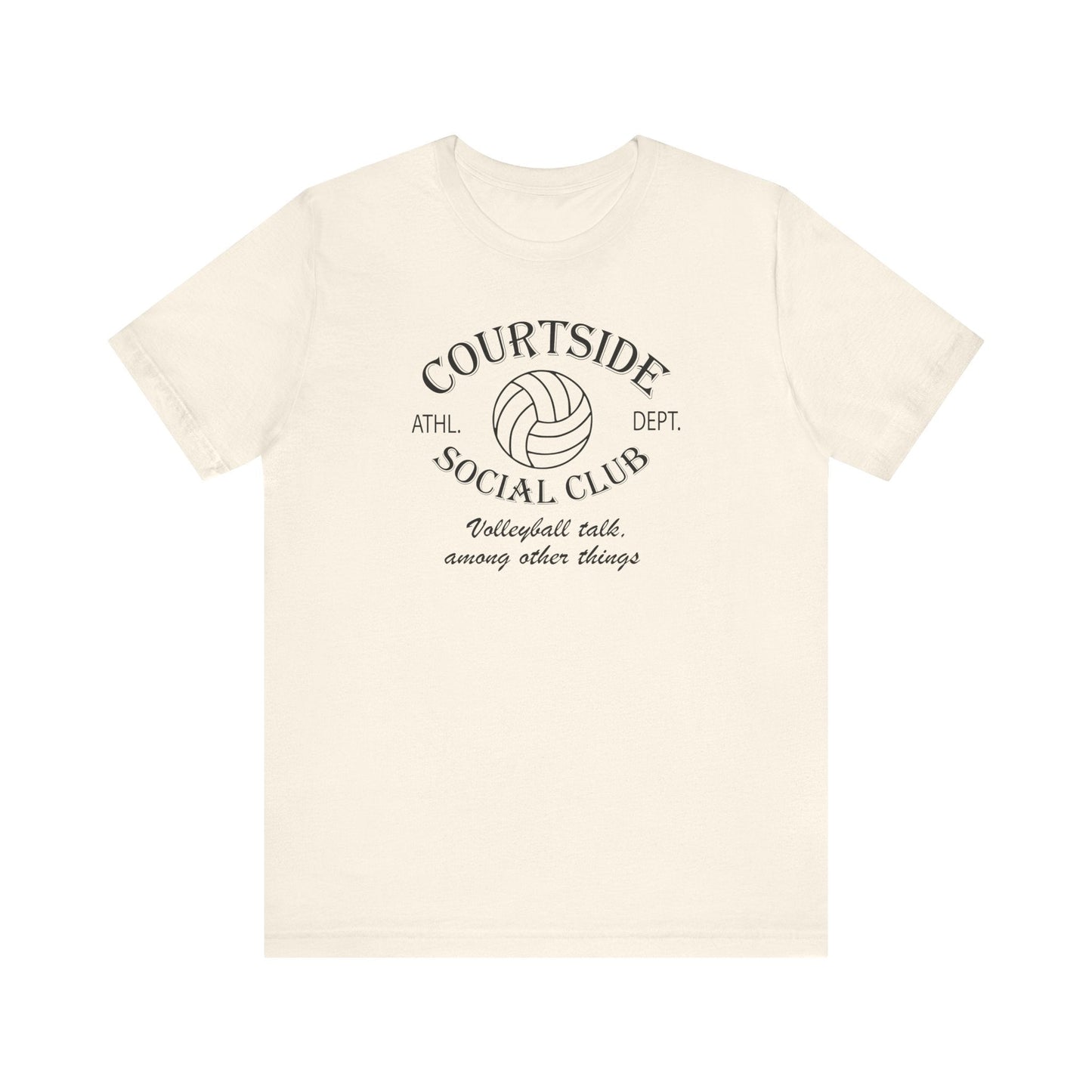 Courtside Social Club - Volleyball Tee - Hooray