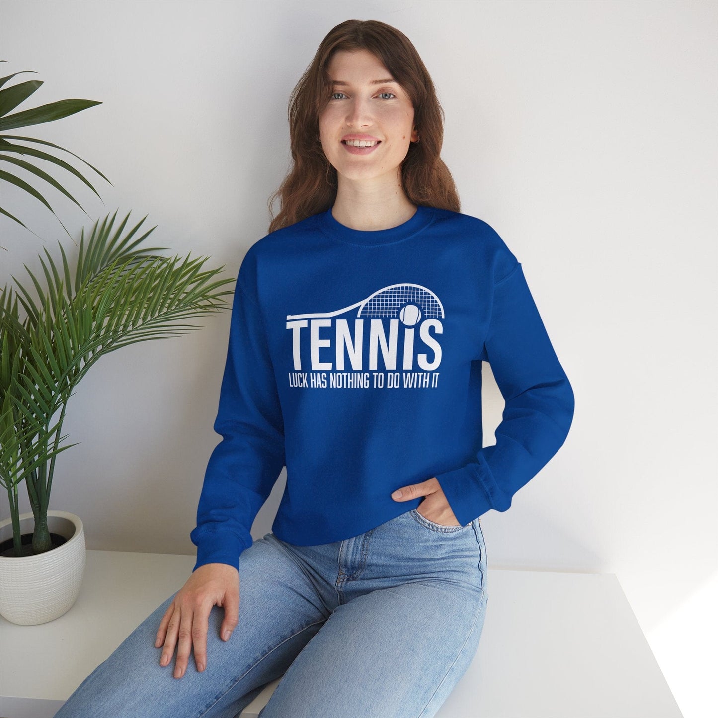 Unisex Tennis Sweatshirt - Hooray