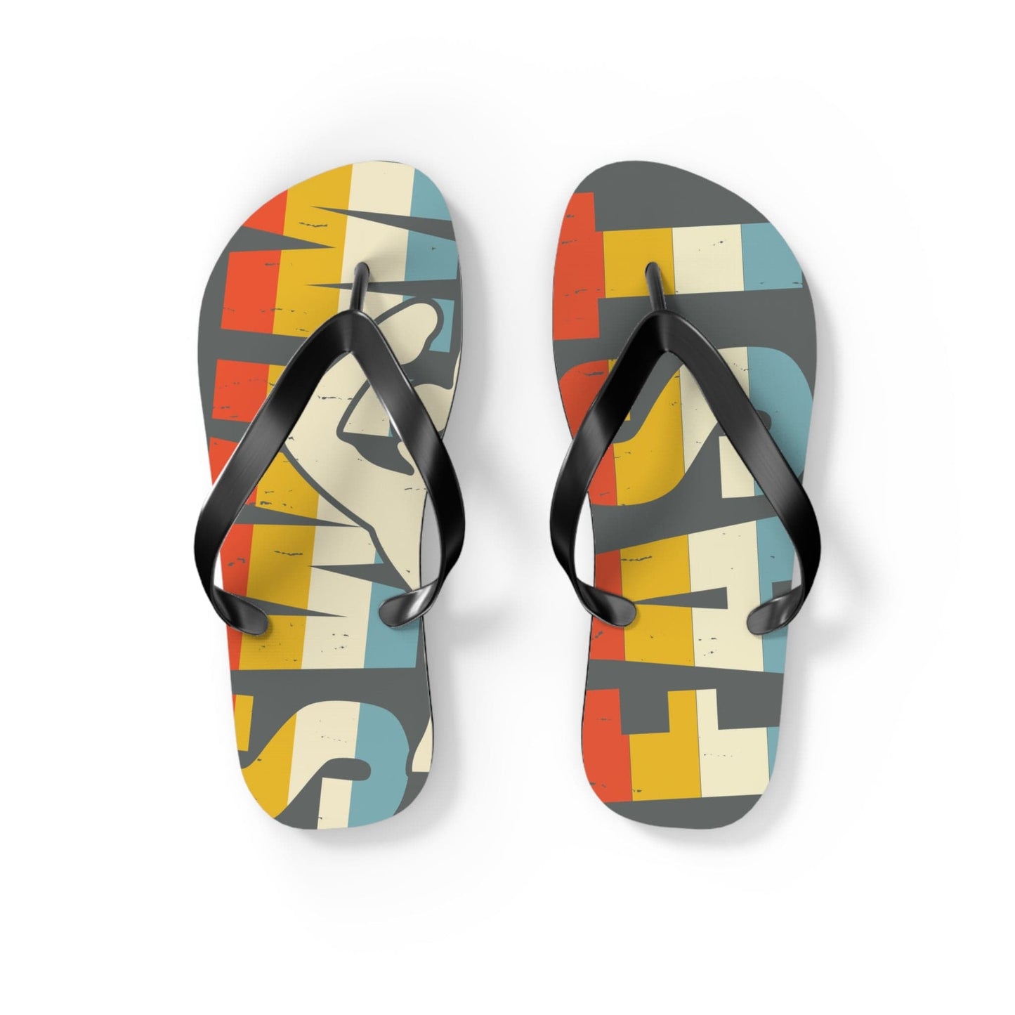 Swim Fast Flip Flops - Hooray