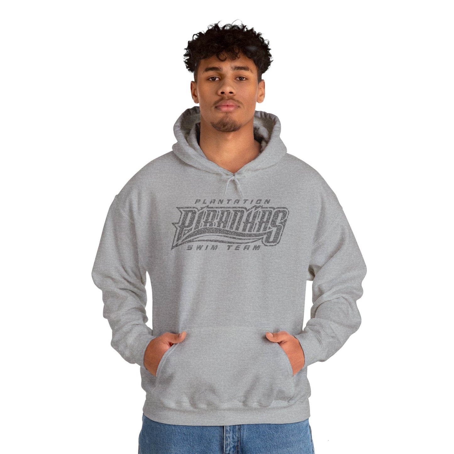 Plantation Piranhas Distressed Hoodie