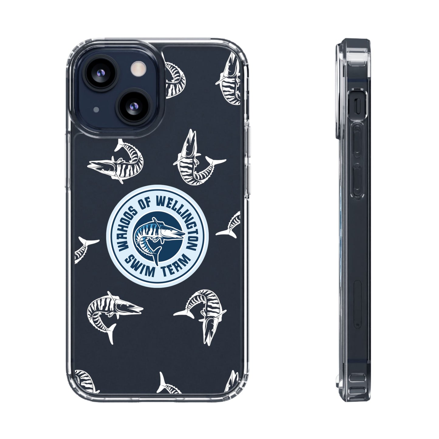 Wahoos Clear Phone Case