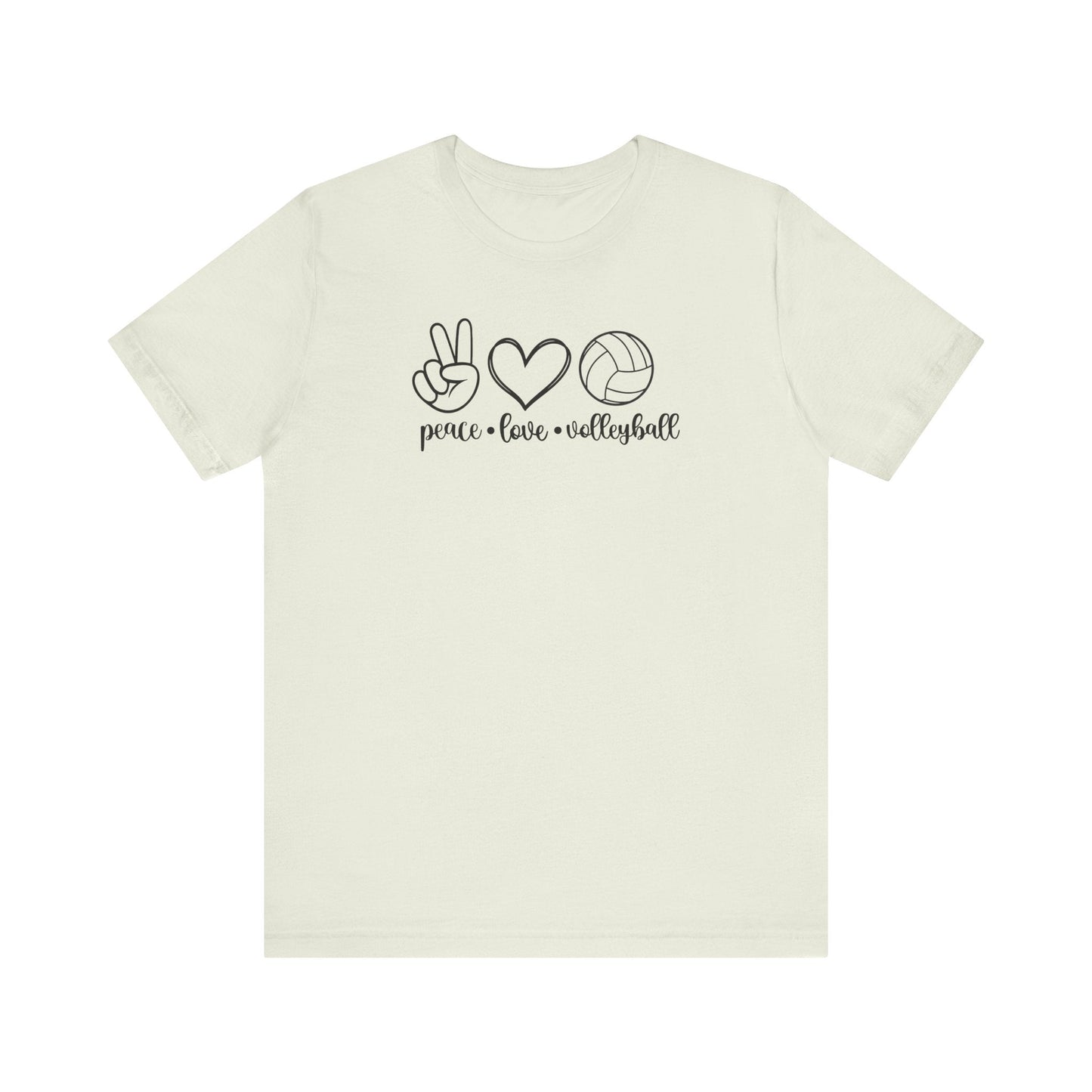 Peace Love Volleyball Tee - Hooray