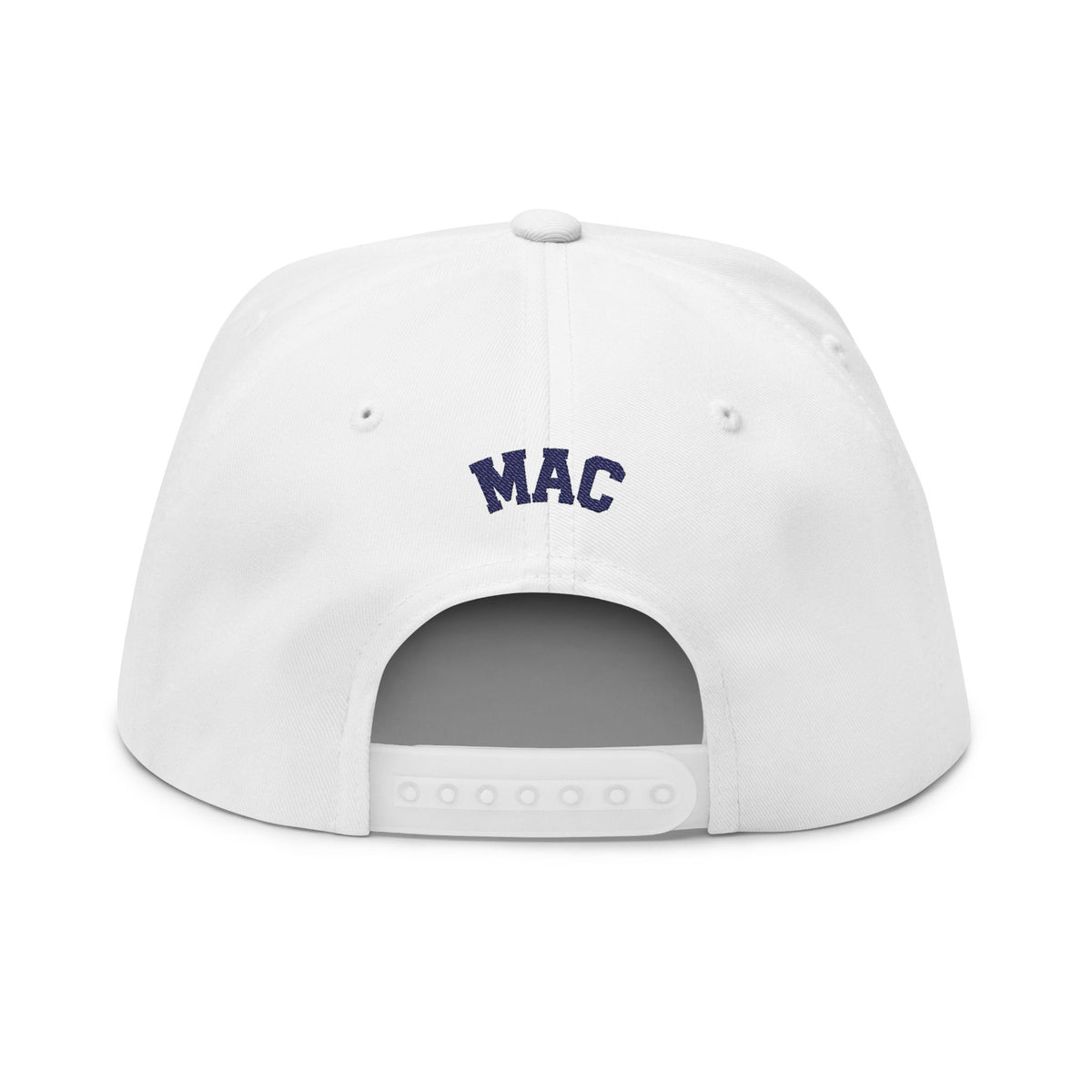 MAC Embroidered Flat Bill Snapback - GetHooray.com