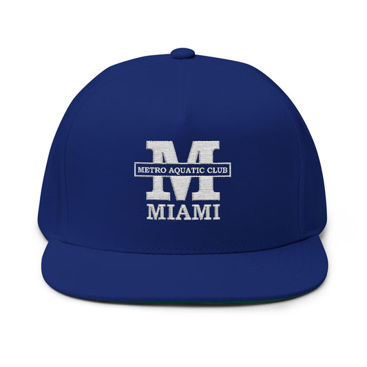 MAC Embroidered Flat Bill Snapback - GetHooray.com
