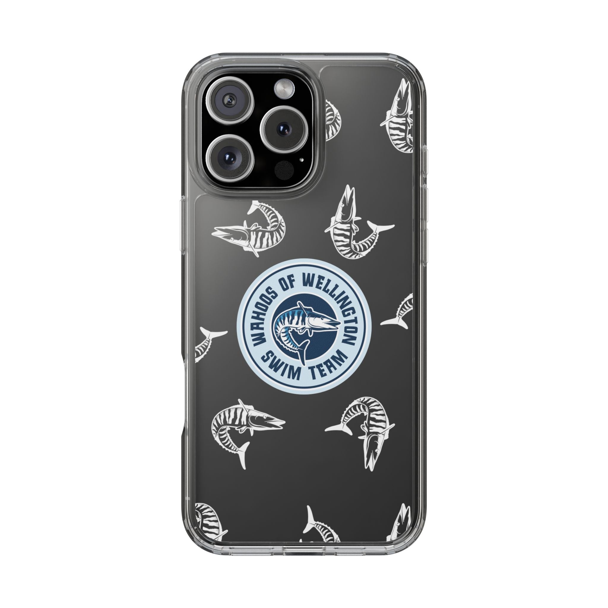 Wahoos Clear Phone Case