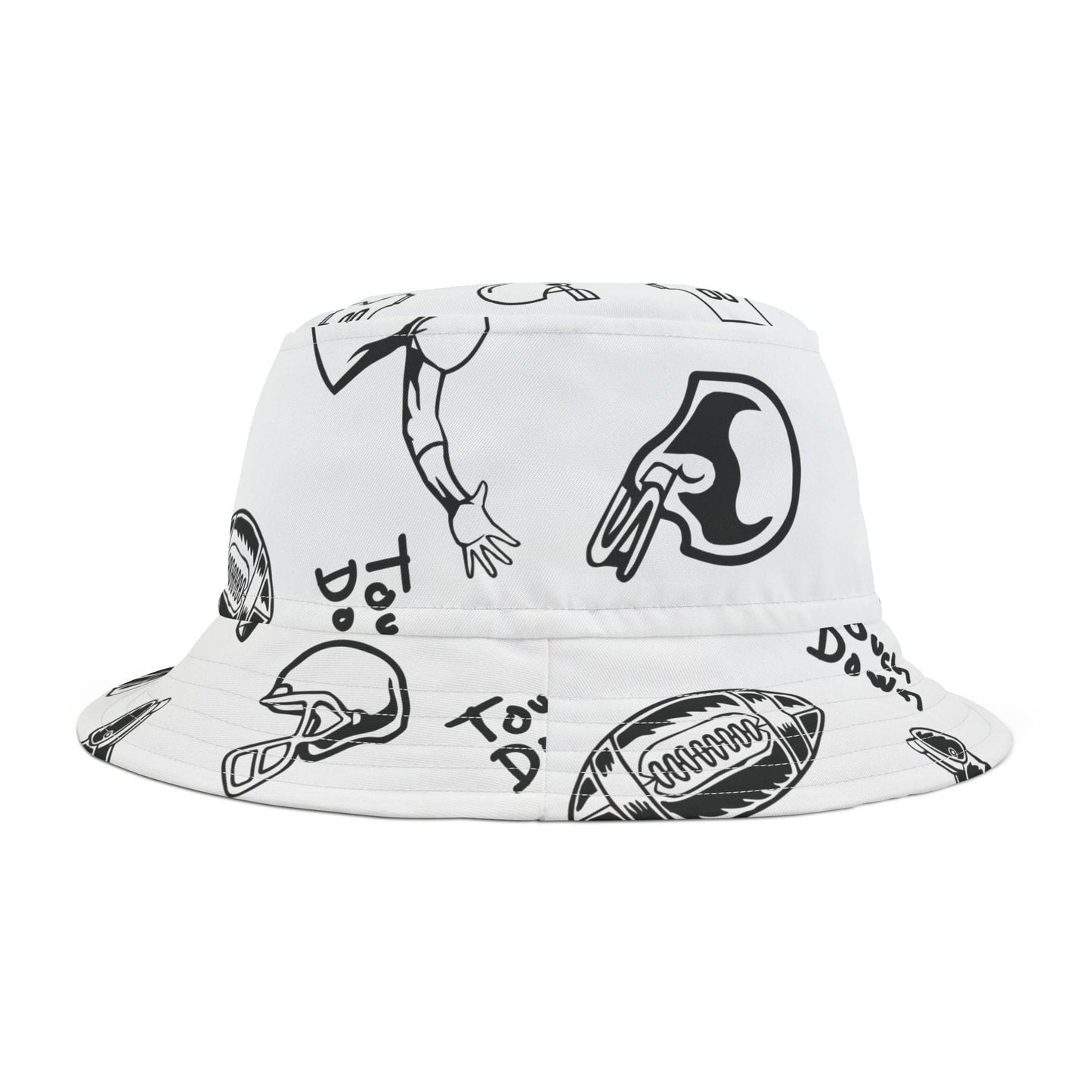 Football-Themed Bucket Hat - Hooray