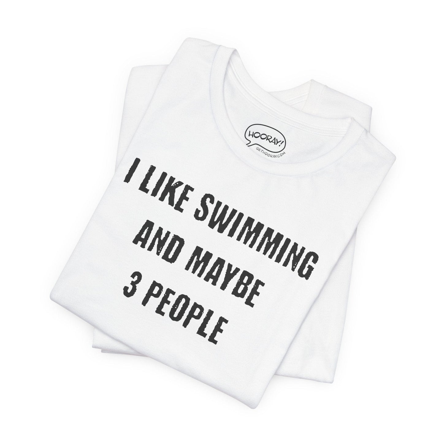 White - Swim Life Tee - Hooray