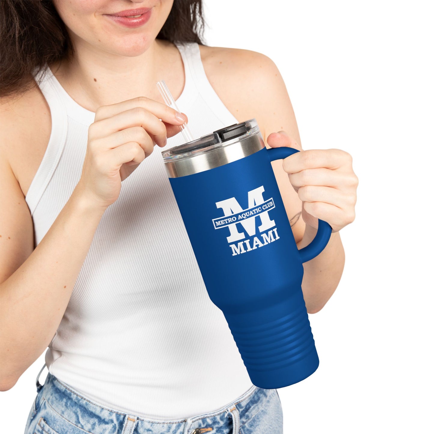 MAC Personalized 40oz Insulated Travel Mug - GetHooray.com