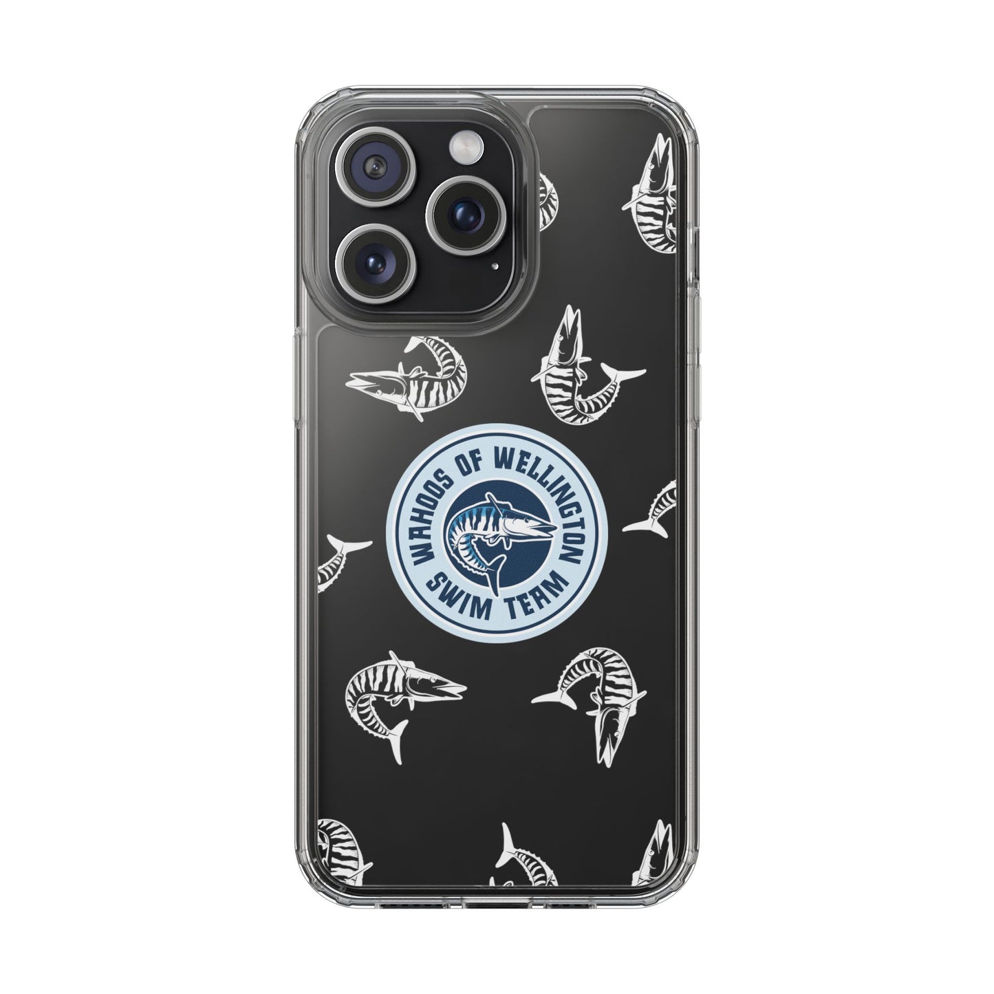 Wahoos Clear Phone Case