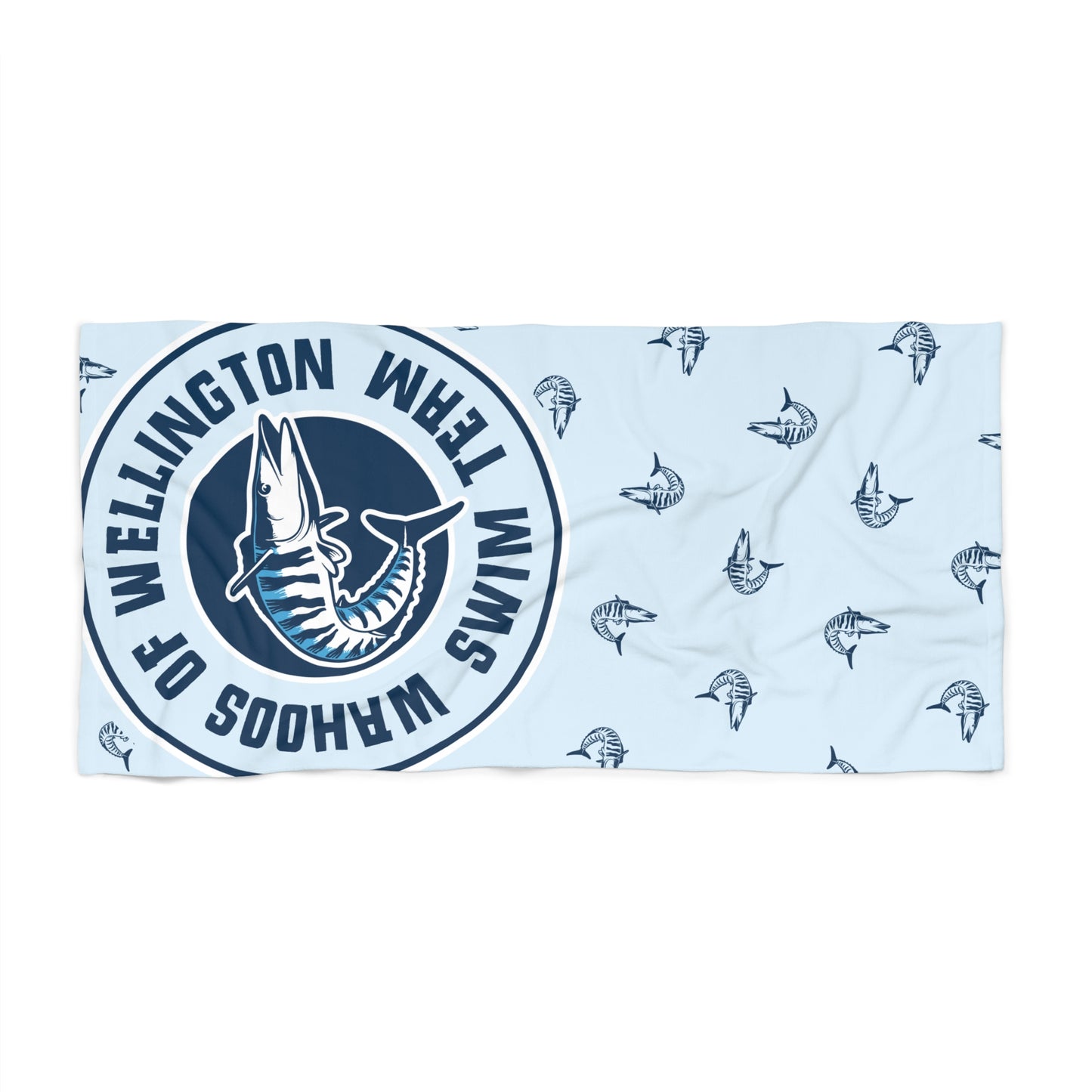 Wahoos Swim Team Beach Towel