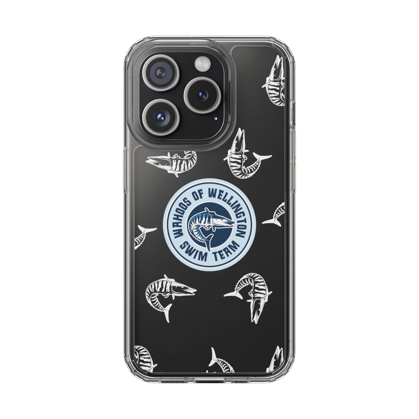 Wahoos Clear Phone Case