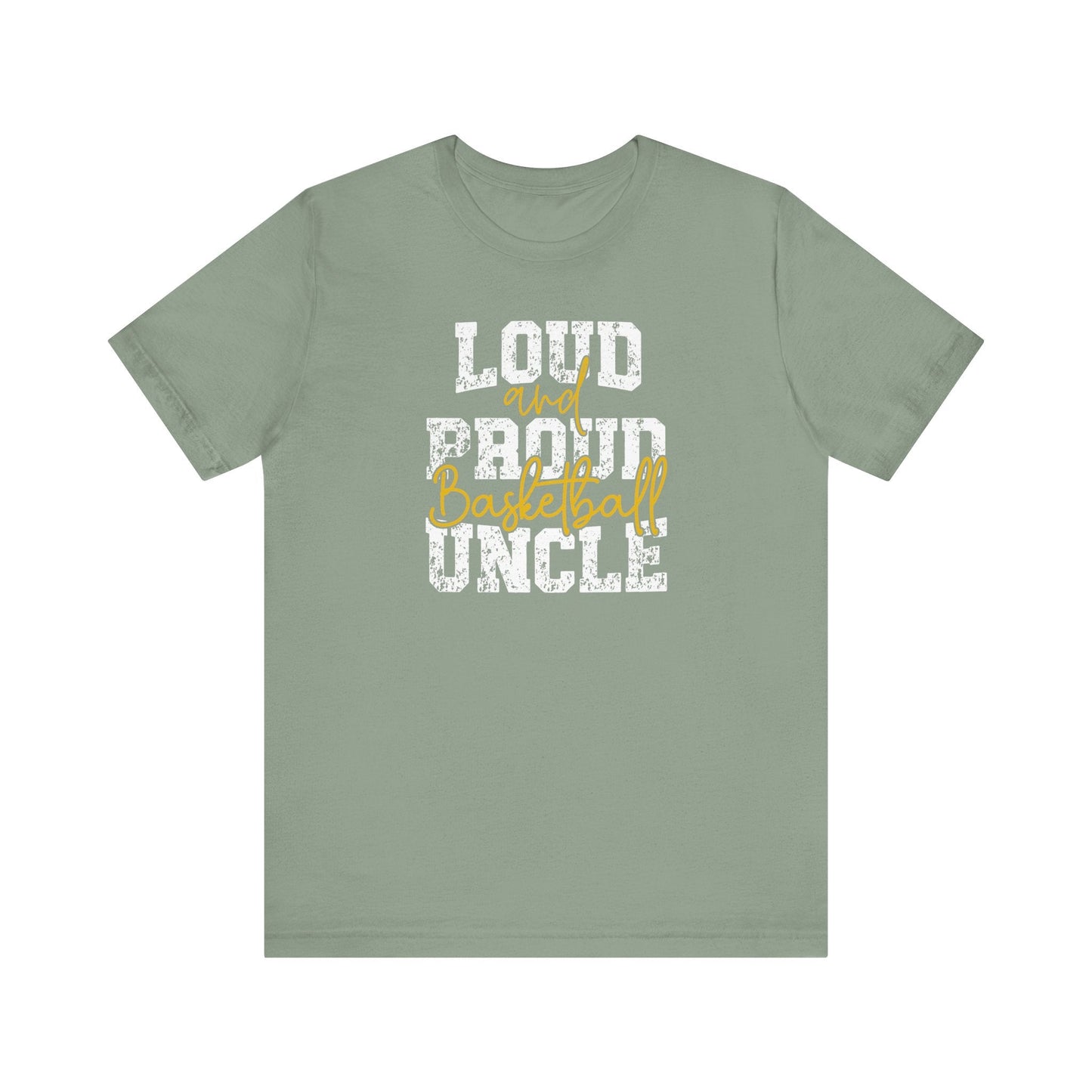 Loud & Proud Basketball Uncle T-Shirt - Hooray