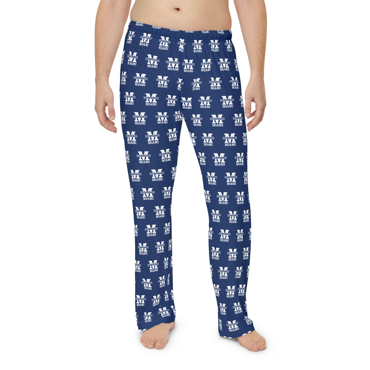 MAC All-Over Logo Lounge Pants (Navy) - GetHooray.com