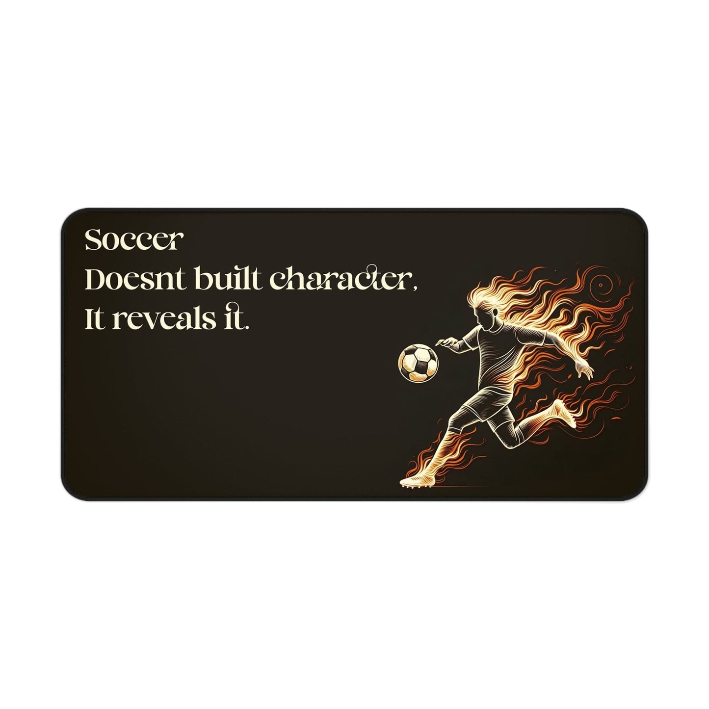 Soccer Desk Mat - Hooray