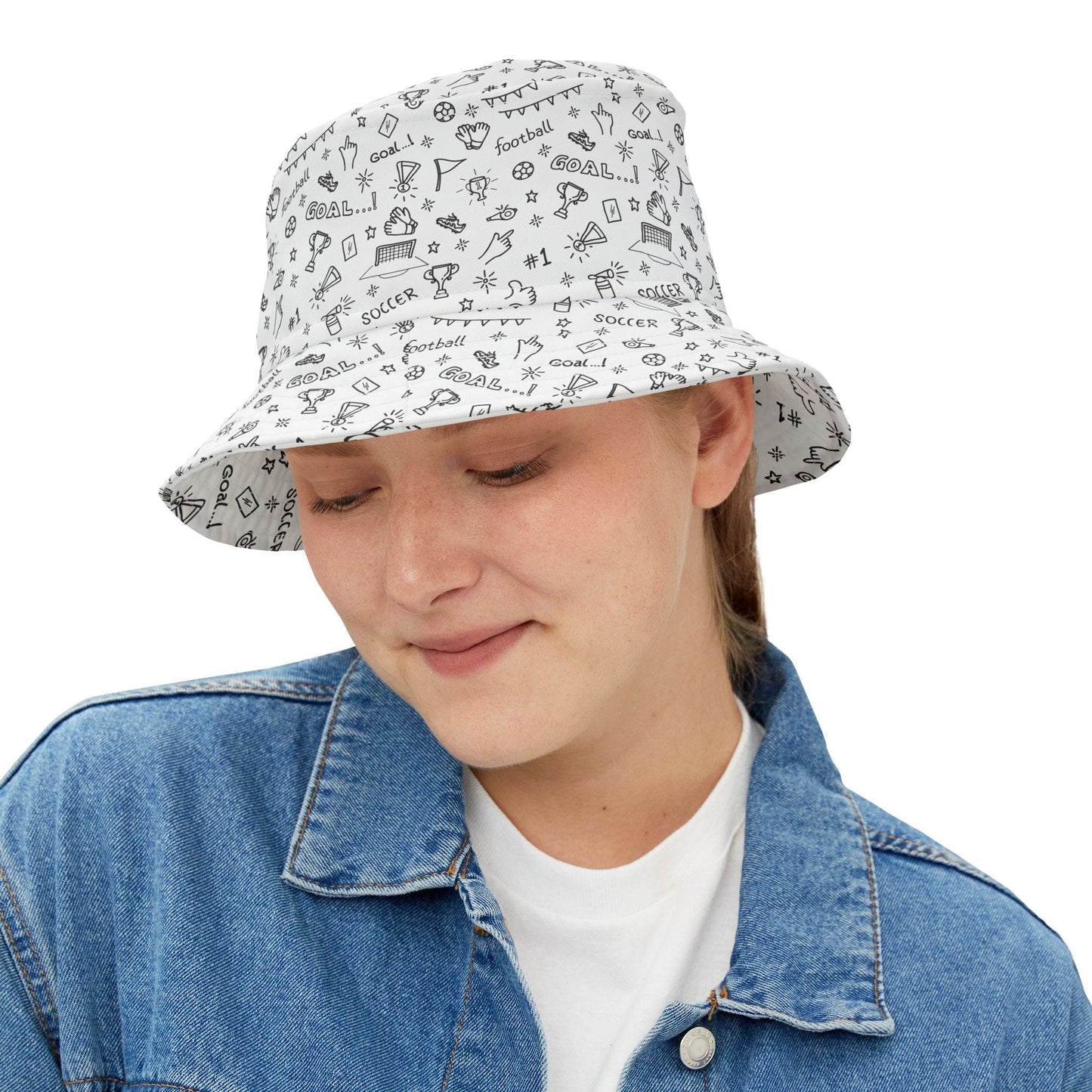 Unisex Soccer Bucket Hat - Hooray