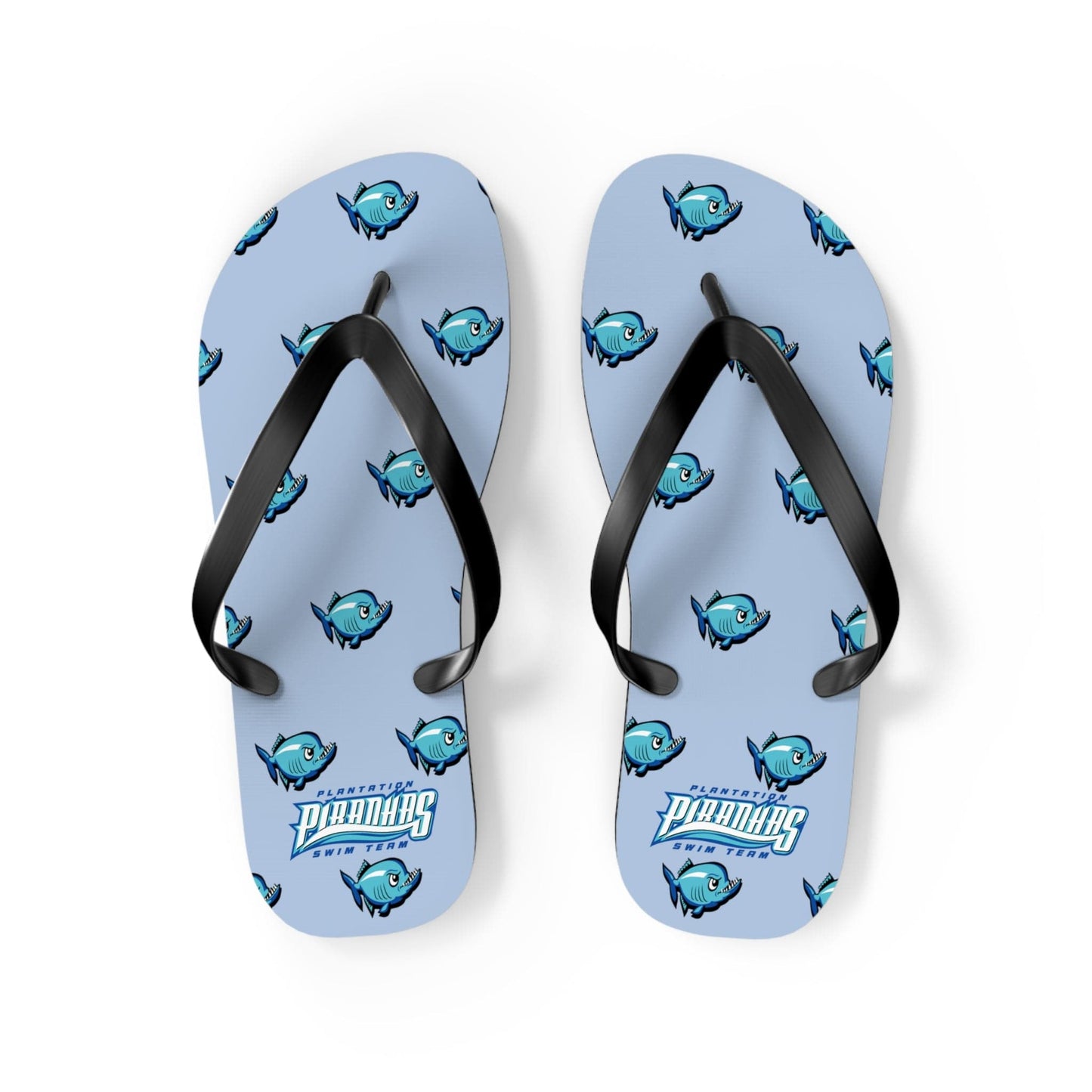 Piranhas Swim Team Flip Flops