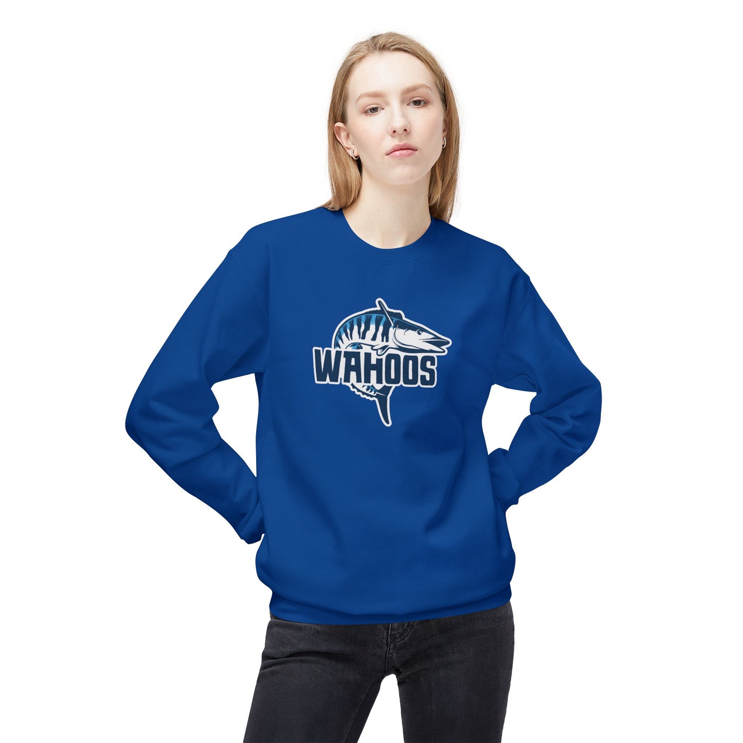 Official Wahoos Adult Crewneck