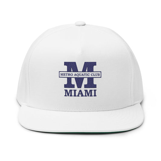 MAC Embroidered Flat Bill Snapback - GetHooray.com