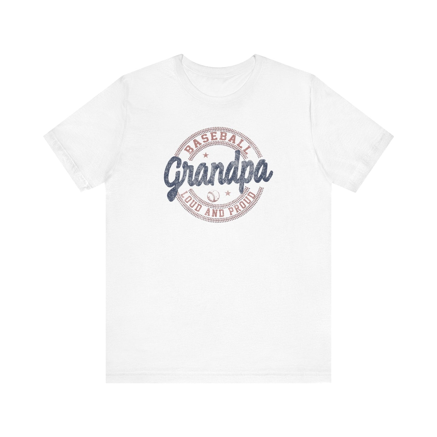 Loud & Proud Baseball Grandpa Tee - Hooray