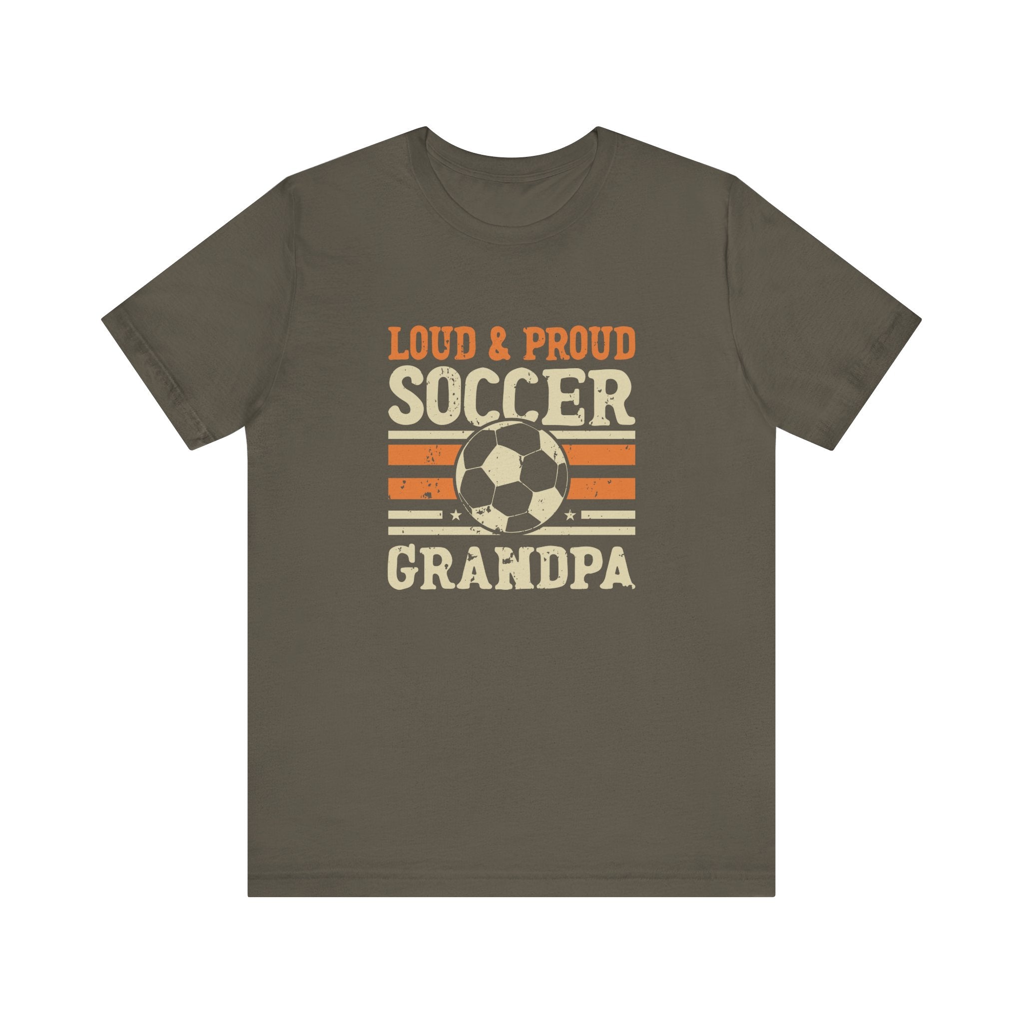 Loud & Proud Soccer Grandpa Tee - Hooray