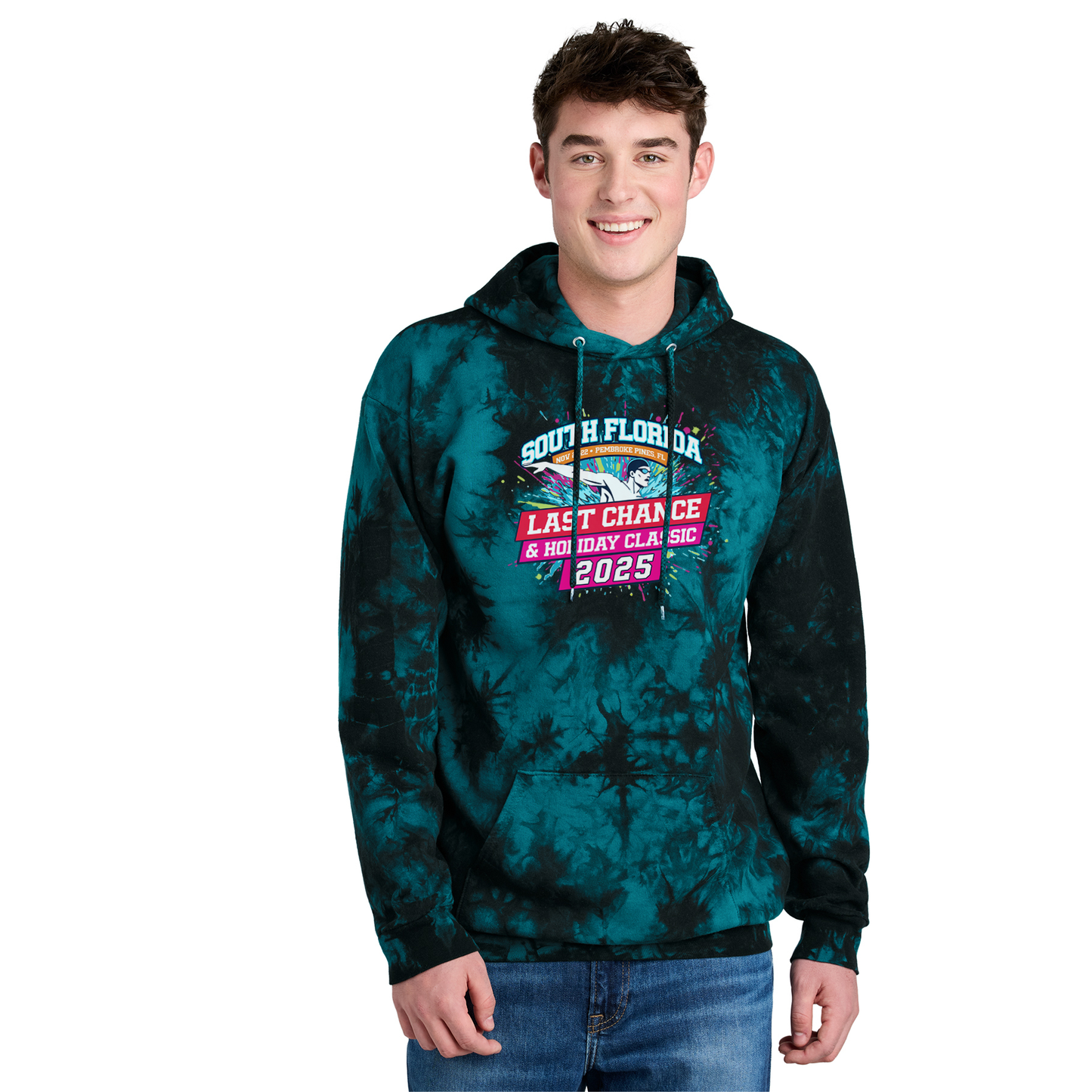 2025 SOFLO Last Chance Tie-Dye Explosion Hoodie
