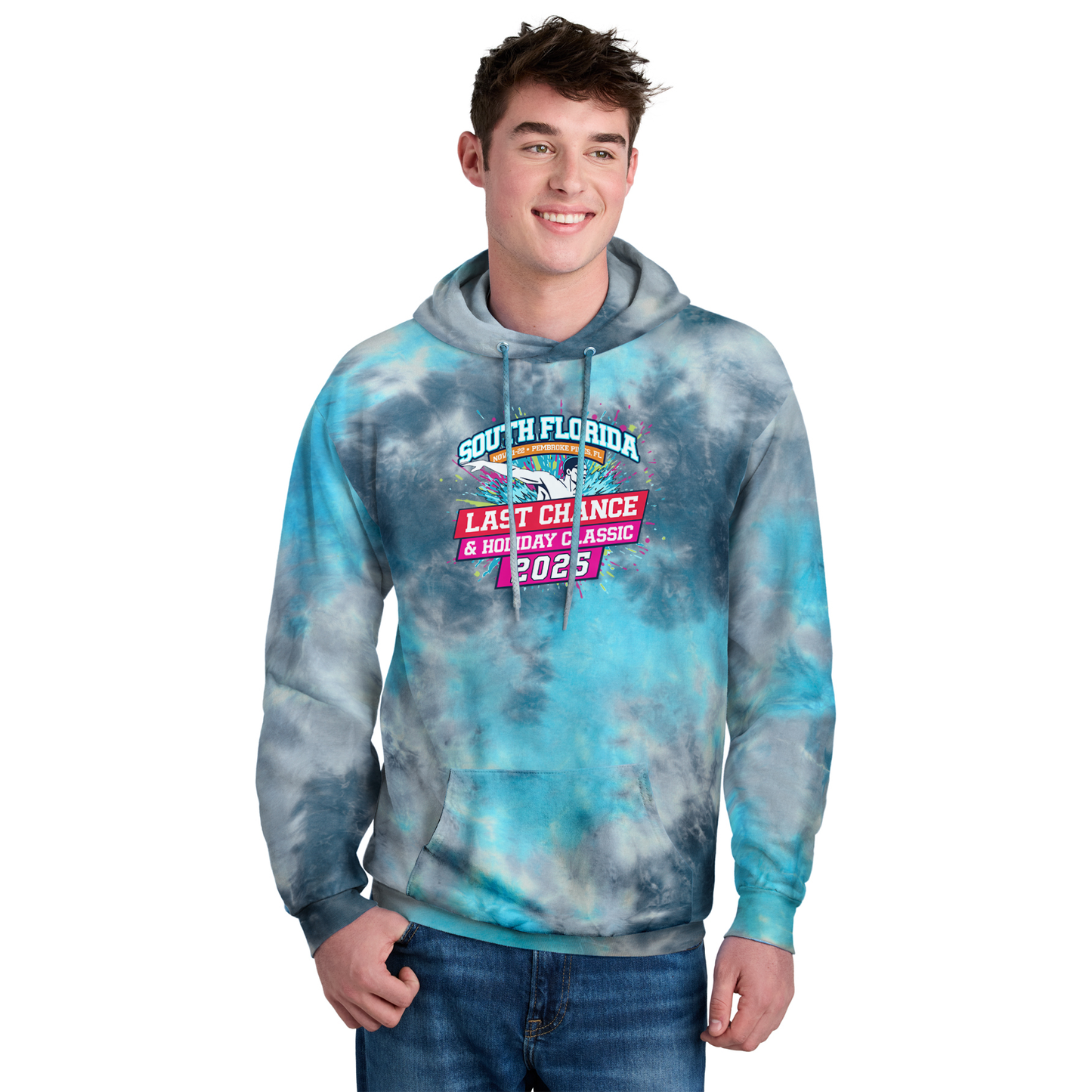 2025 SOFLO Last Chance Tie-Dye Explosion Hoodie
