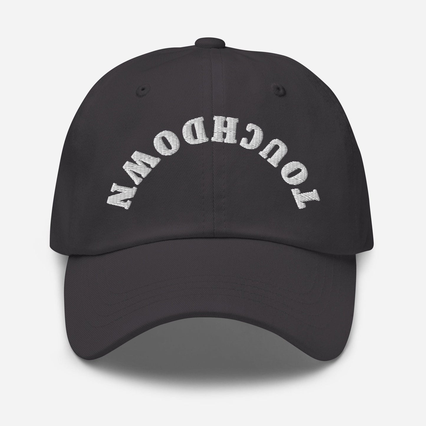 White Letters Touchdown Football Cap - Hooray