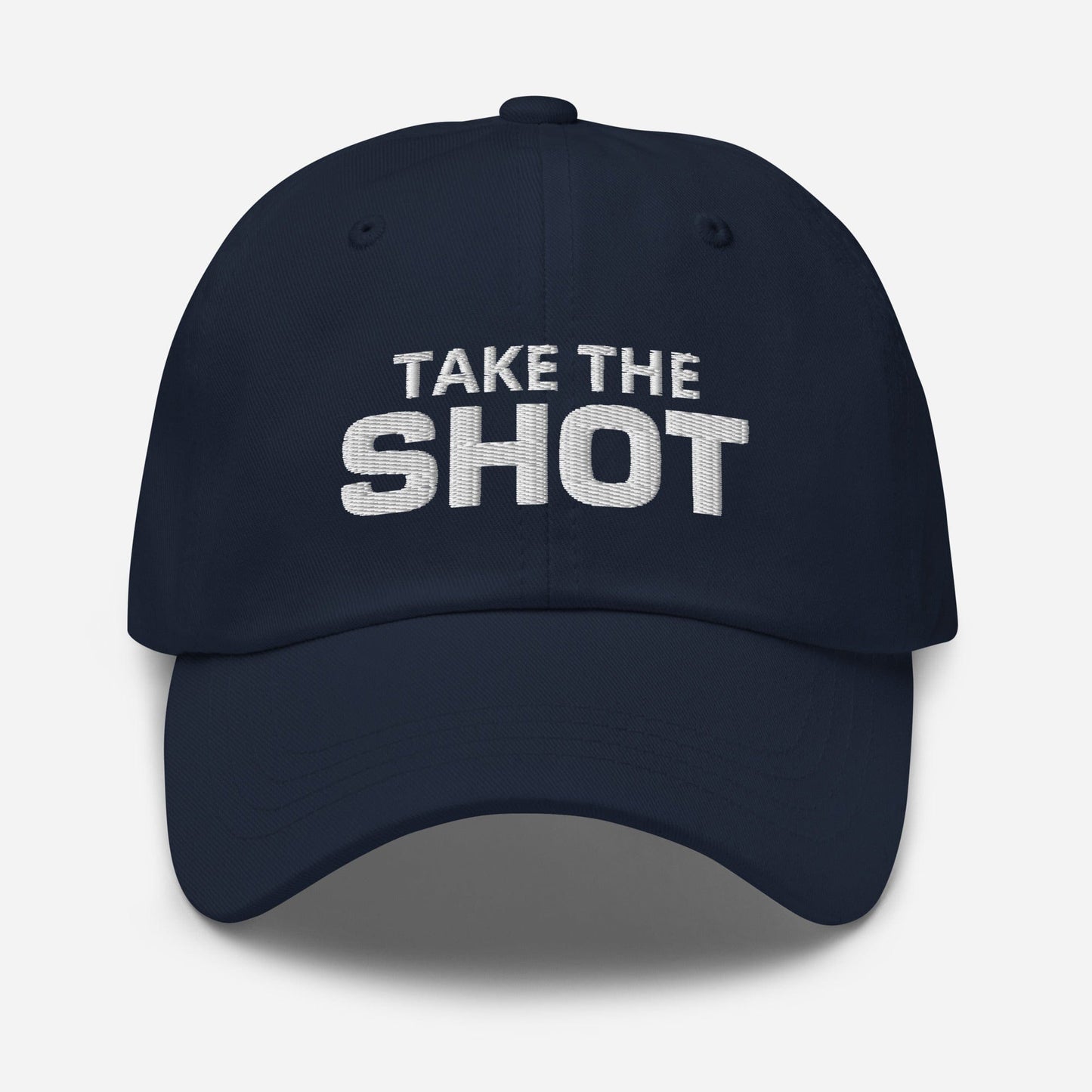 Take the Shot Unisex Basketball Cap - White Letters - Hooray