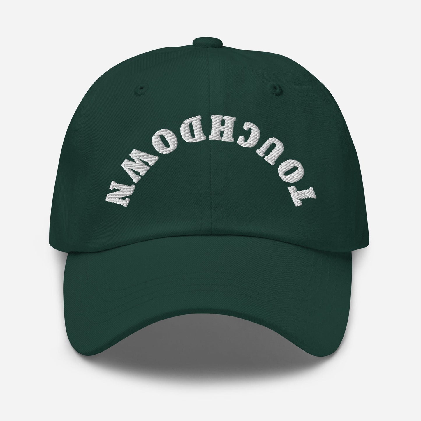 White Letters Touchdown Football Cap - Hooray